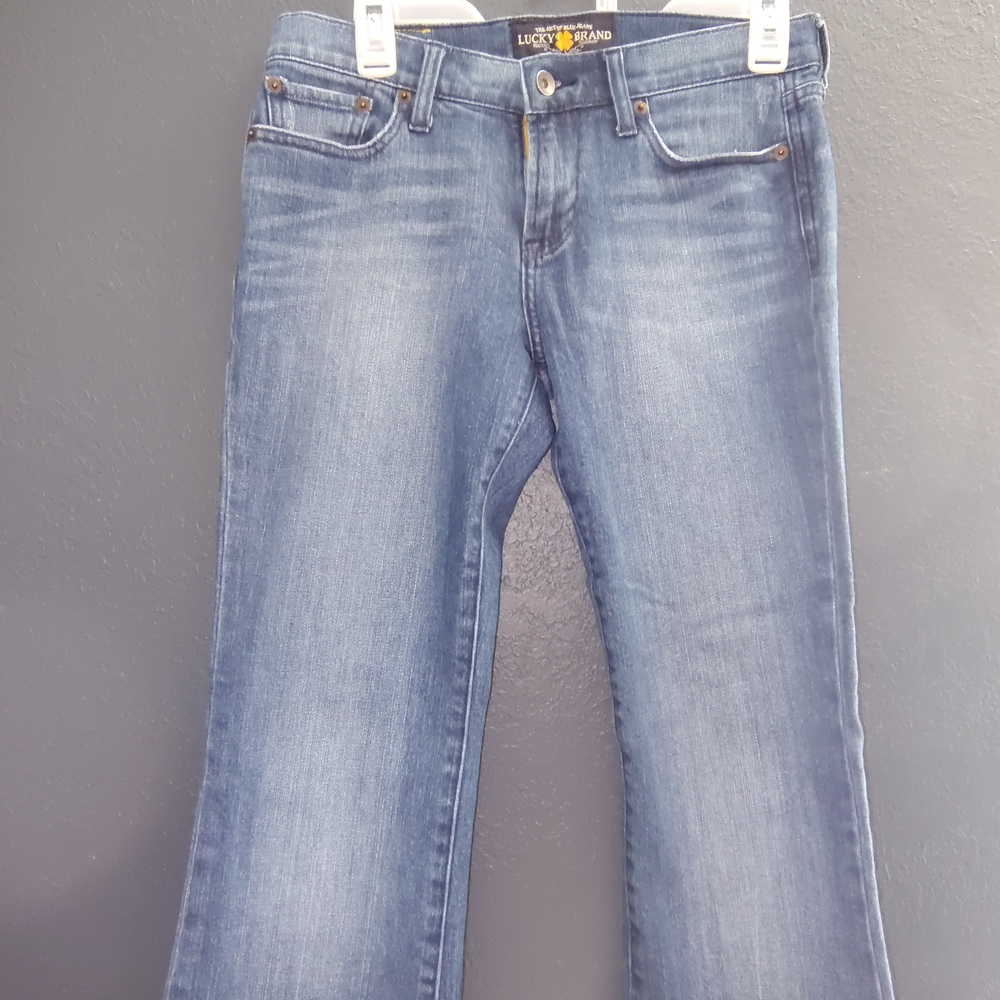 Lucky Brand Women's Classic Blue Sweet N Low Boot Cut Jeans